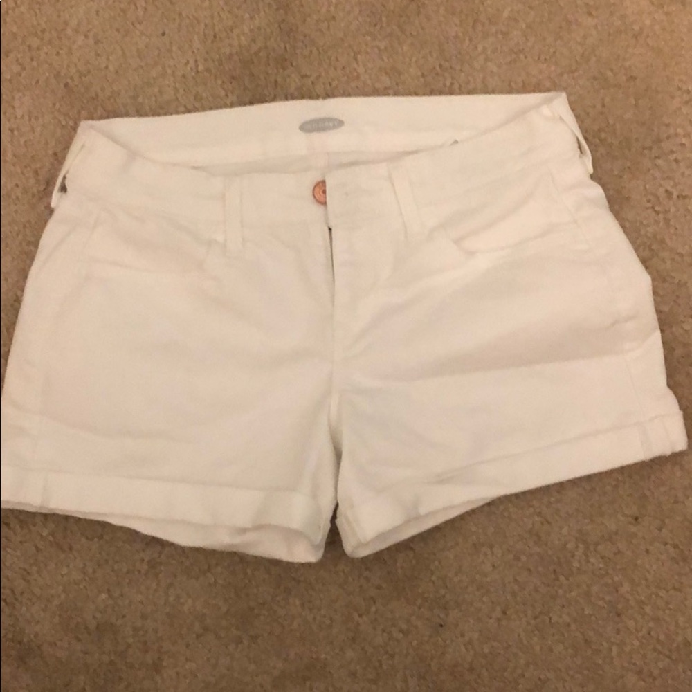 White shorts